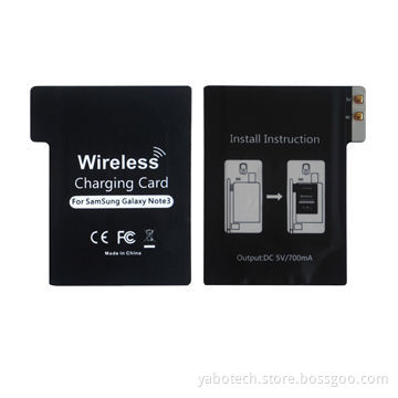 New 5V 700mAh Wireless charger receiver for Samsung Galaxy Note 3
